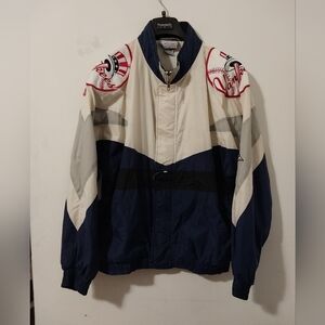 Apex One Vtg. 90's Ny Yankees Windbreakers Double Big Logo Size Xl